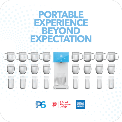 Instant Hot/Cold Water Dispenser P6 with 5 Years Warranty