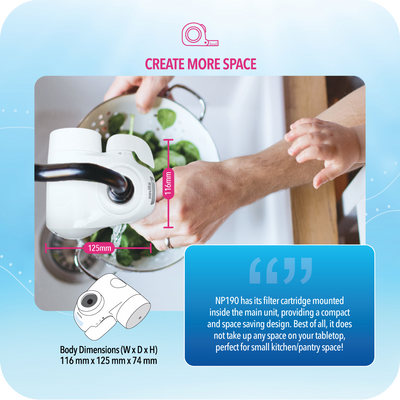 Bundle Deal: Faucet Water Purifier NP190 & Filter Pack
