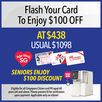 Instant Hot/Cold RO Water Dispenser W16 (Senior Citizen Promo)