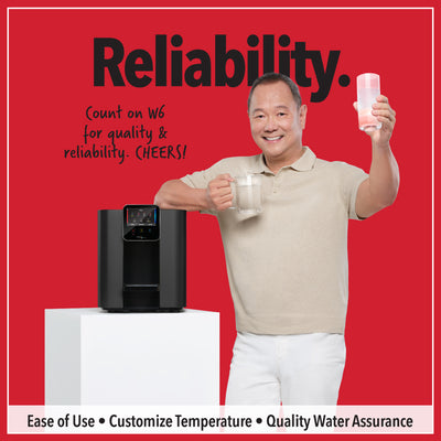 New Experience Promo 14 - HydroCube™ Hot/Cold Water Dispenser W6 with 3 Years Warranty