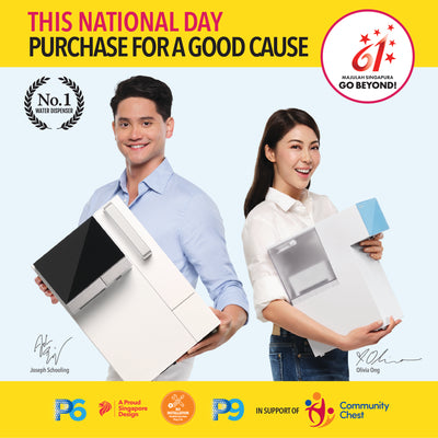Purchase for a Good Cause - P6 Instant Hot/Cold Water Dispenser with 5 Years Warranty