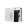 A white novita air purifier on a white background.