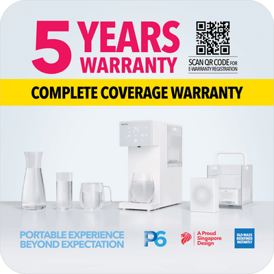 Instant Hot/Cold Water Dispenser P6 with 5 Years Warranty