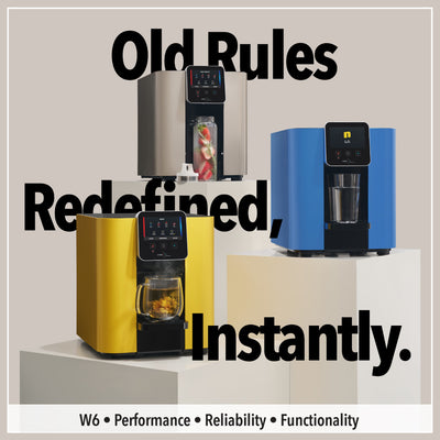New Experience Promo 14 - HydroCube™ Hot/Cold Water Dispenser W6 with 3 Years Warranty