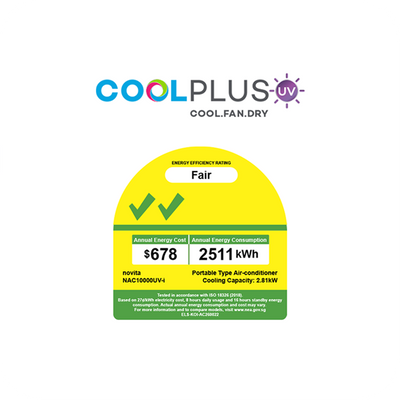 Coolplus™ 3-In-1 Portable Air Conditioner NAC10000UV-i