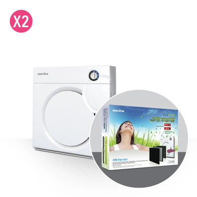 Bundle of 2: NAP101i/102 12-Months Replacement Filter Pack