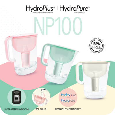 PWP Offer: HydroPlus®/HydroPure™ Water Pitcher NP100 Bundle (only valid with any purchase made in eStore)