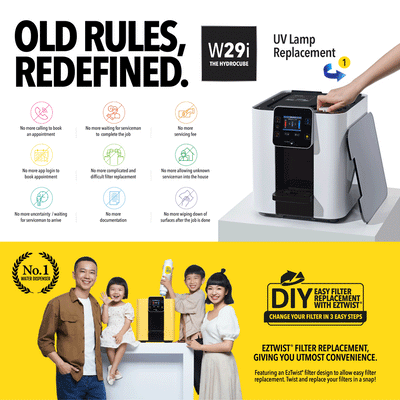 Trade-in Promotion - HydroCube™ Hot/Cold Water Dispenser W29i