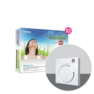 Bundle of 2: NAP101i/102 12-Months Replacement Filter Pack