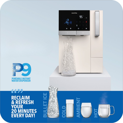 Corp - Instant Hot/Cold RO Water Dispenser + Ice Maker P9 with 5 Years Warranty
