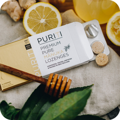 novita SG - PURITI Manuka Honey Lozenges UMF12+ | MGO 400.