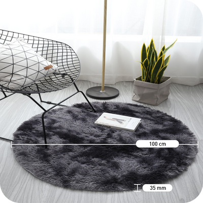 novita Plush Carpet Midnight Grey Dimension