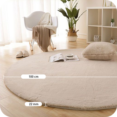 novita Plush Carpet Lushy Beige Dimension