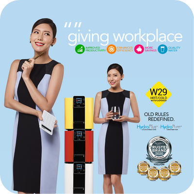 novita 3 Year Workplace Leasing: Hot & Cold Water Dispenser W29-12M