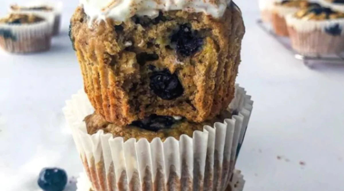 Blueberry Oat Muffins