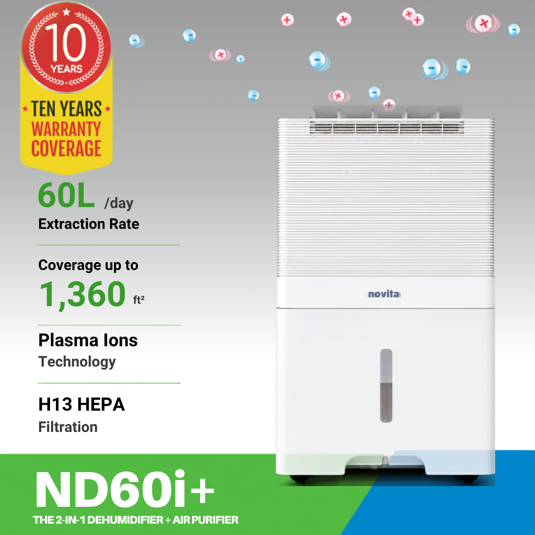 Trial - Dehumidifier + Air Purifier The 2-In-1 ND60i+