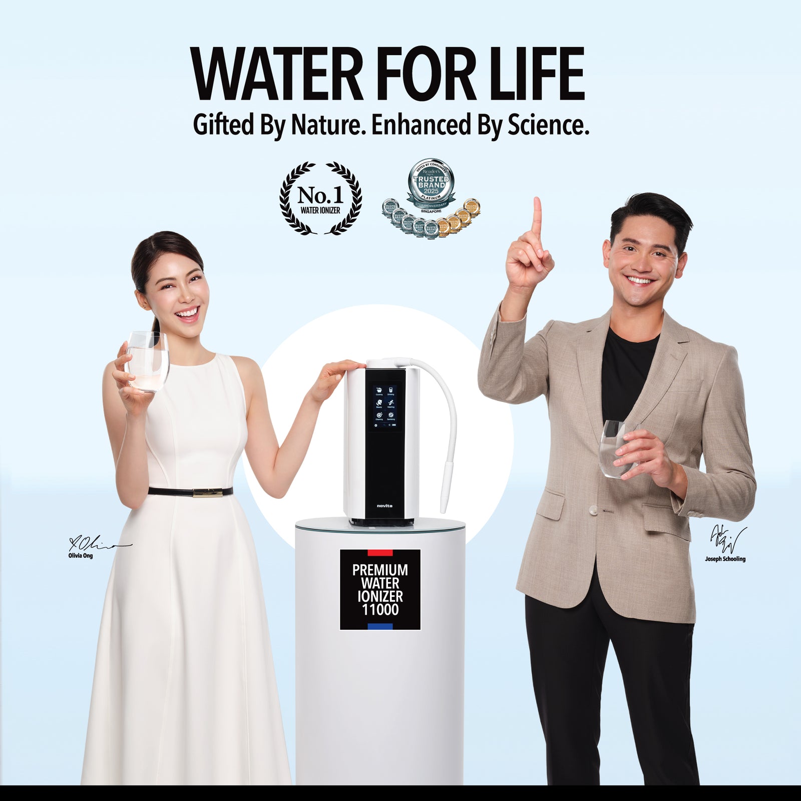 HydroPlus® Premium Water Ionizer NP11000