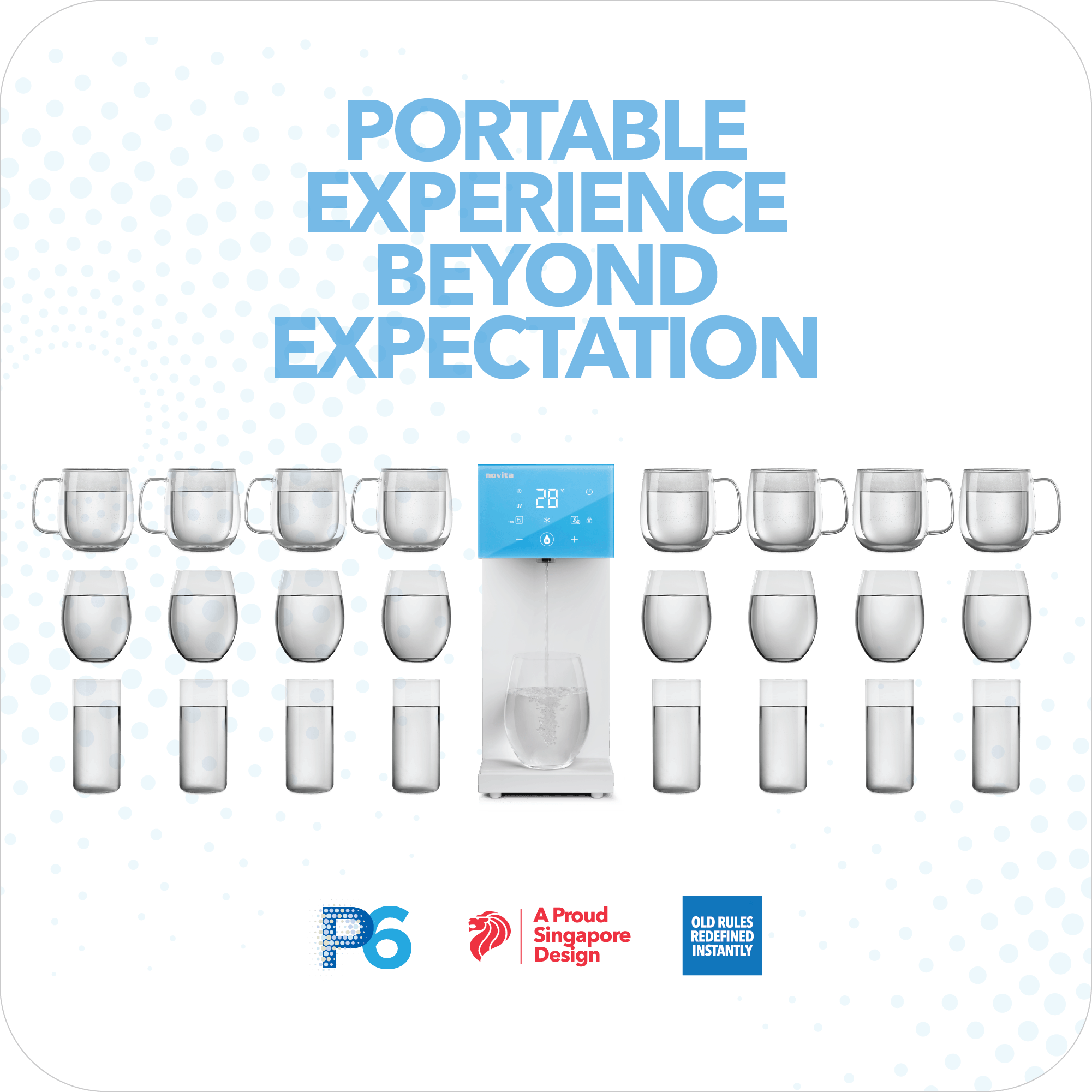 Buy an Instant Hot/Cold Water Dispenser P6 with 5 Years Warranty