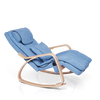 A blue Rocking Massage Chair B2 by novita on a white background.