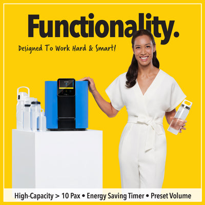 New Experience Promo 14 - HydroCube™ Hot/Cold Water Dispenser W6 with 3 Years Warranty