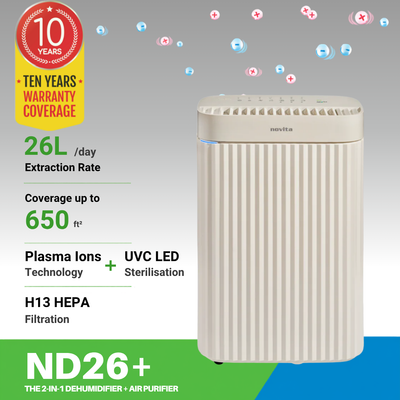 Trial - Dehumidifier + Air Purifier The 2-In-1 ND26+
