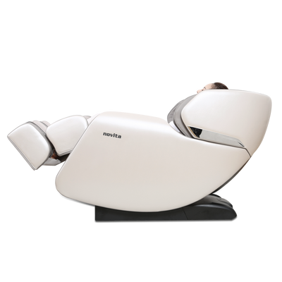 A white novita Massage Chair B11 on a black background.