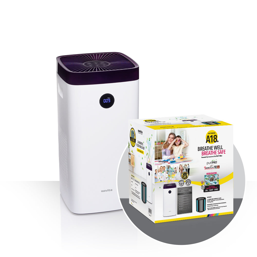 A18 nano ions PuriPRO® 24-Months Replacement Filter Pack - novita SG