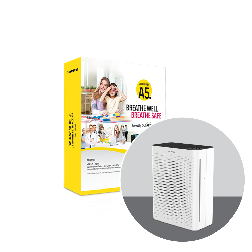 A5, HEPA H13 (3-in-1) PuriPRO® Replacement Filter Pack