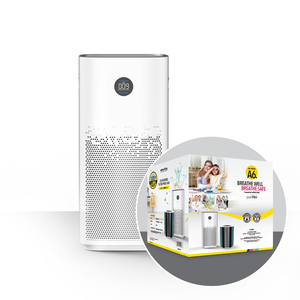 A6 PuriPRO® 24-Months Replacement Filter Pack - novita SG