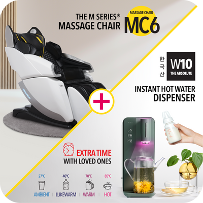 New Homeowners - Bundle Set: Massage Chair MC6 & Instant Hot Water Dispenser W10