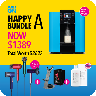 novita Add On - HydroCube™ Hot/Cold Water Dispenser W29 Happy Bundle, now $199.