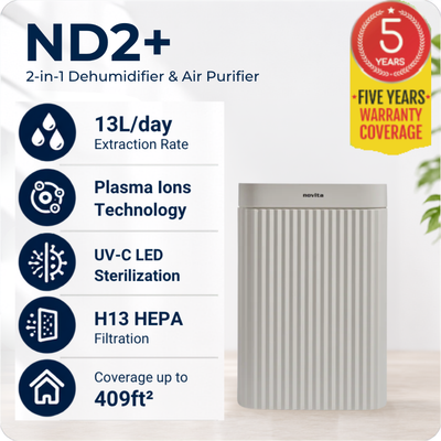 Trial - Dehumidifier + Air Purifier The 2-In-1 ND2+