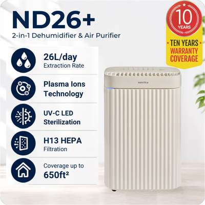 Trial - Dehumidifier + Air Purifier The 2-In-1 ND26+