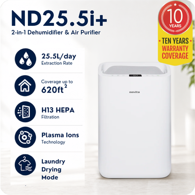 Trial - Dehumidifier + Air Purifier The 2-In-1 ND25.5i+