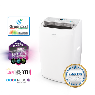 Coolplus™ 3-In-1 Portable Air Conditioner NAC14000UV (Dual Hose)