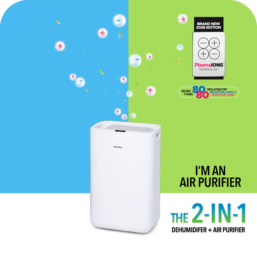 Air Purifier + Dehumidifier The 2-In-1 ND25.5i+ - novita SG