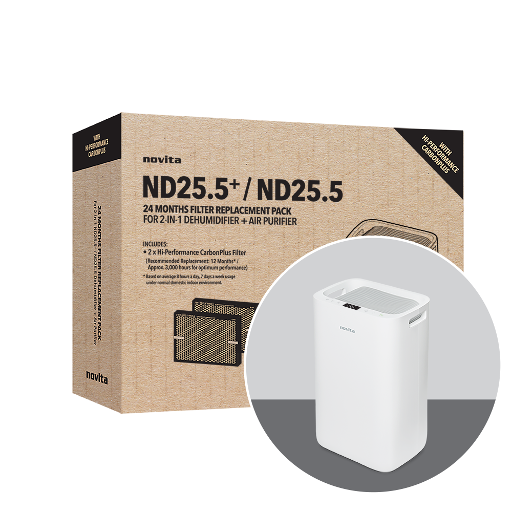 ND25.5+ 24-Months Replacement Filter Pack