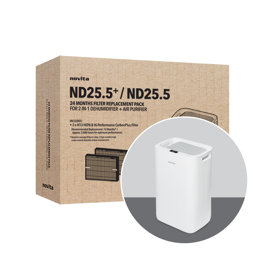 ND25.5+ 24-Months Replacement Filter Pack