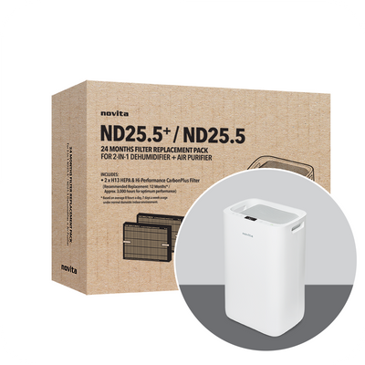 ND25.5+ 24-Months Replacement Filter Pack