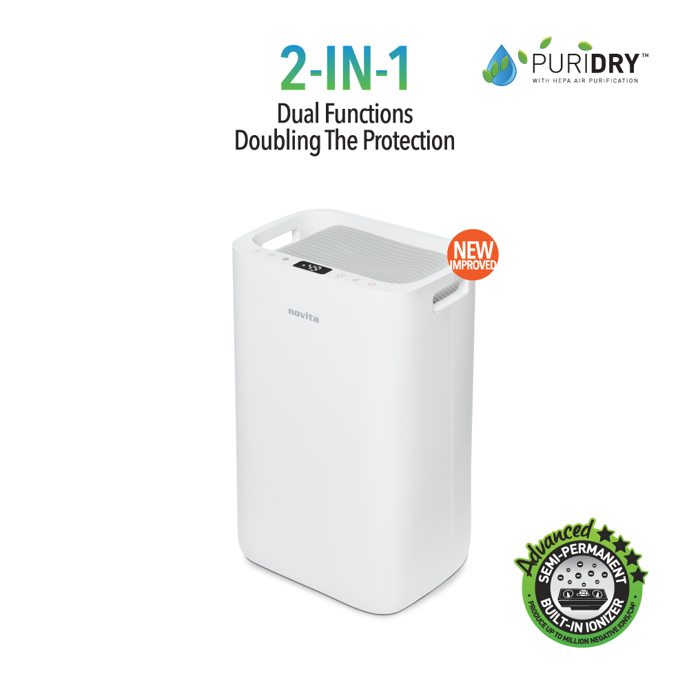 Air Purifier + Dehumidifier The 2-In-1 ND25.5+