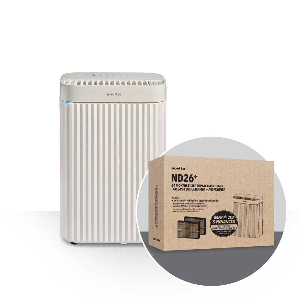 ND26+ 24-Months Replacement Filter Pack - novita SG