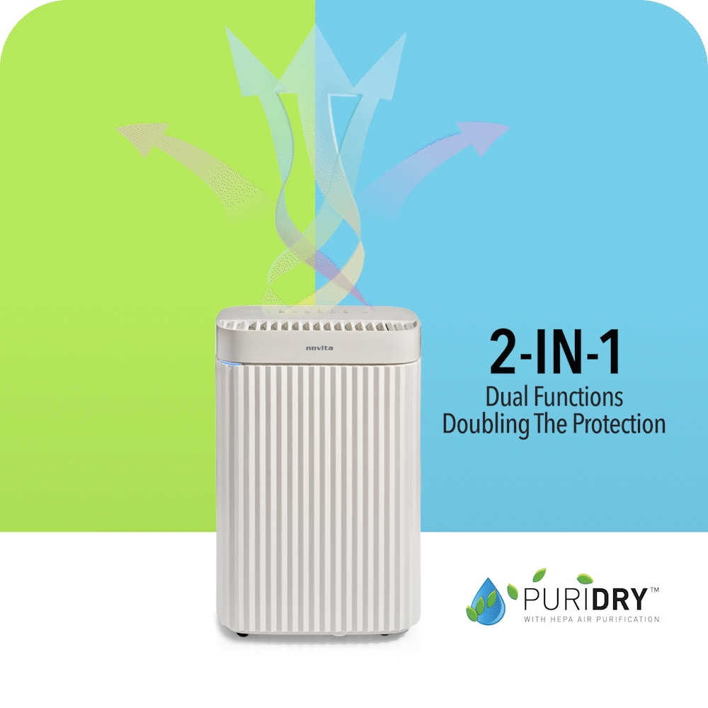 ID - Dehumidifier + Air Purifier The 2-In-1 ND26+