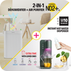 New Homeowners - Bundle Set: Dehumidifier + Air Purifier The 2-In-1 ND2+ & Instant Hot Water Dispenser W10