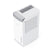 A white Dehumidifier ND388 by novita on a white background with terms and conditions.