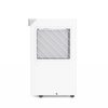 A sleek Dehumidifier ND388 by novita designed to enhance the air quality in your home or office. Its modern white design seamlessly blends with any decor, while effectively removing airborne particles and improving overall indoor freshness.