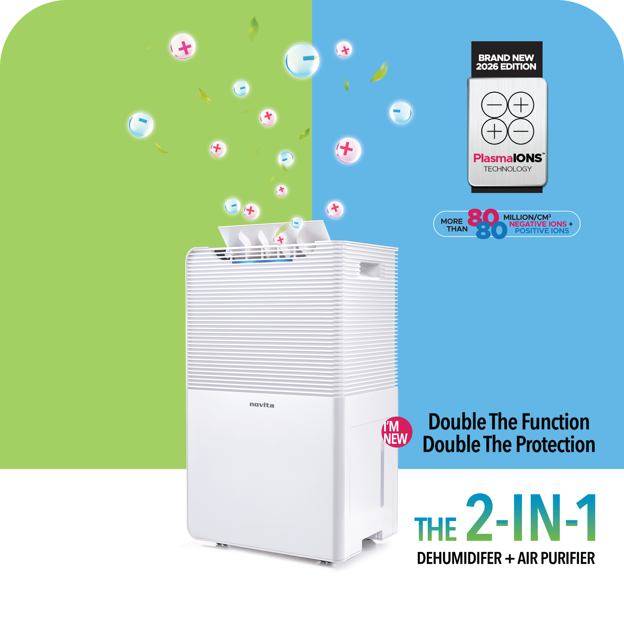 ID - Dehumidifier + Air Purifier The 2-in-1 ND50+
