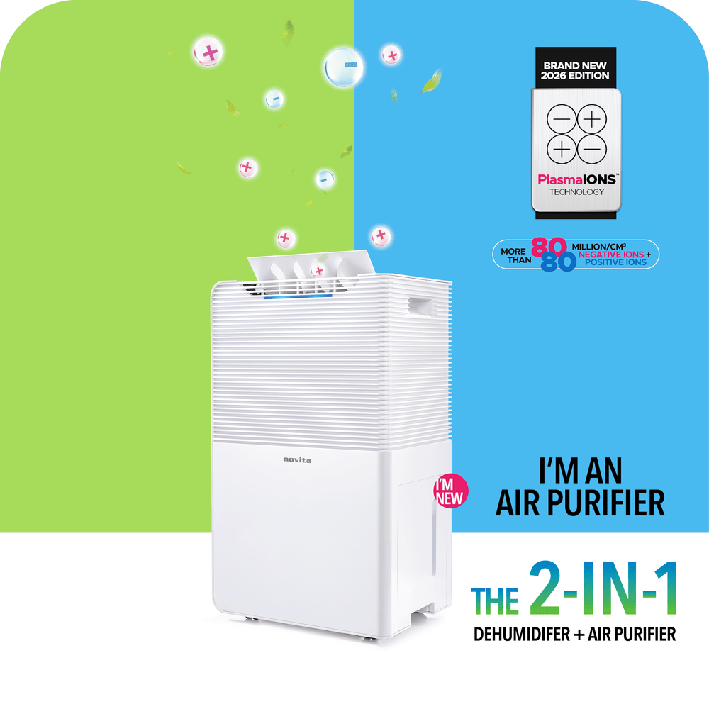 DESCETE　5L The Powerful Dehumidifier ND50+ for Larger Area - novita SG