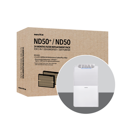 ND50+ 24-Months Replacement Filter Pack