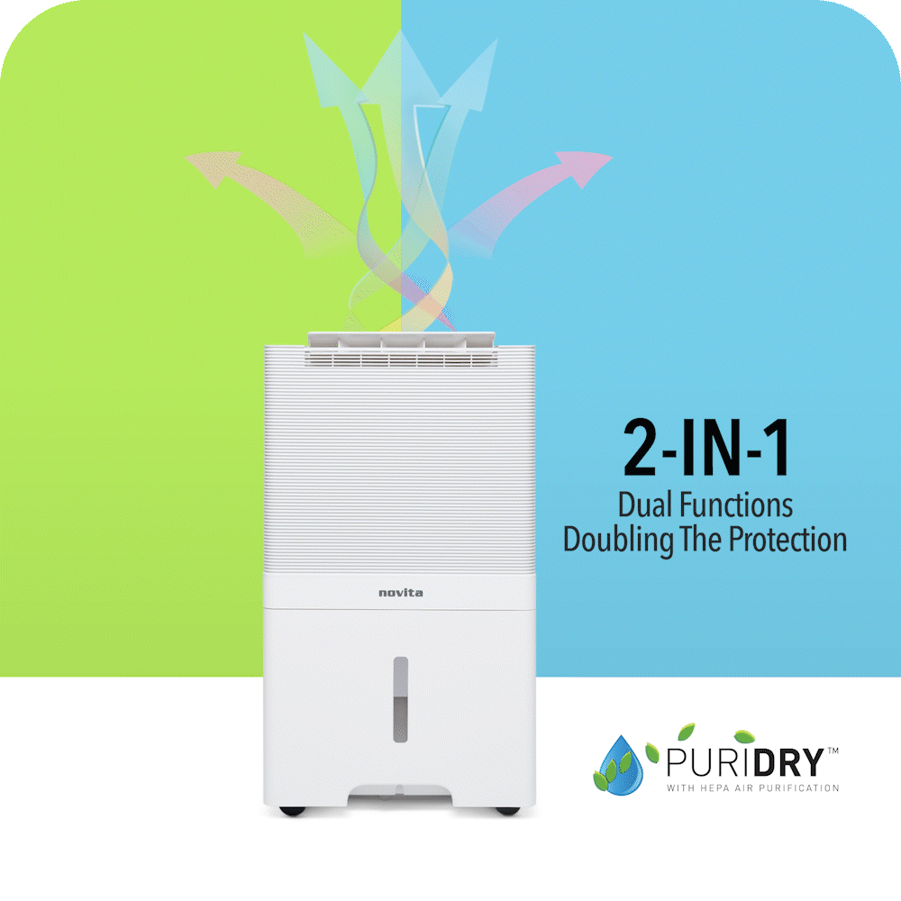 ID - Dehumidifier + Air Purifier The 2-In-1 ND60+
