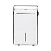 A white Dehumidifier ND838i on a white background with novita extended warranty.